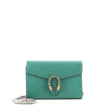 Gucci Dionysus Chain Wallet Leather with Embellished Detail Small