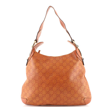 Gucci Creole Hobo Guccissima Leather Medium
