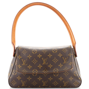 Louis Vuitton Looping Handbag Monogram Canvas Mini