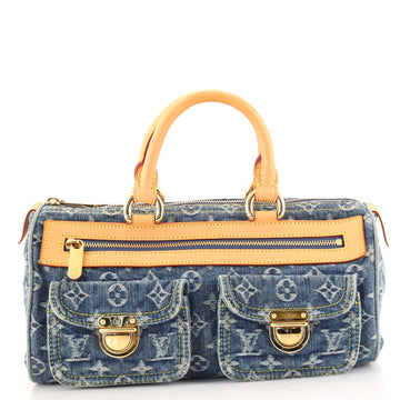 Louis Vuitton Neo Speedy Bag Denim