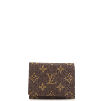 Louis Vuitton Envelope Business Card Holder, Brown