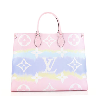 Louis Vuitton OnTheGo Tote Limited Edition Escale Monogram Giant GM
