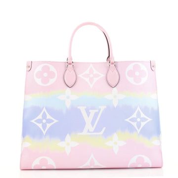 Louis Vuitton OnTheGo Tote Limited Edition Escale Monogram Giant GM