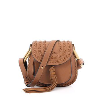 Chloe Hudson Handbag Whipstitch Leather Small