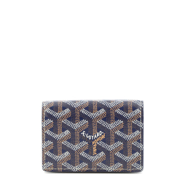 Goyard Business Card Case Coated Canvas