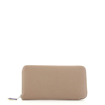 Hermes Azap Zip Around Wallet Silk'in Epsom Long