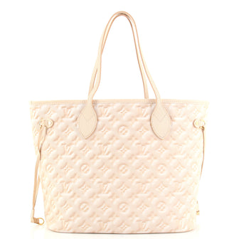 Louis Vuitton Neverfull NM Tote Stardust Monogram Empreinte Leather MM