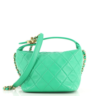 Chanel Perfect Meeting Hobo Quilted Lambskin Small