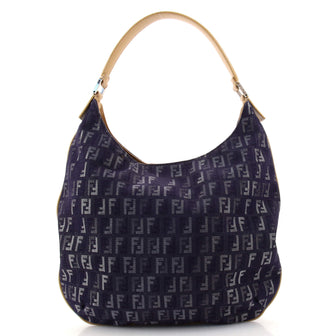 Fendi Vintage Hobo Zucchino Denim