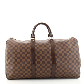 Louis Vuitton Keepall Bag Damier 50