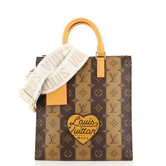 Louis Vuitton Nigo Sac Plat Cross Limited Edition Stripes Monogram