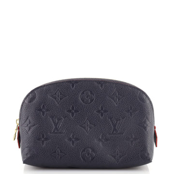 Louis Vuitton Cosmetic Pouch Monogram Empreinte Leather