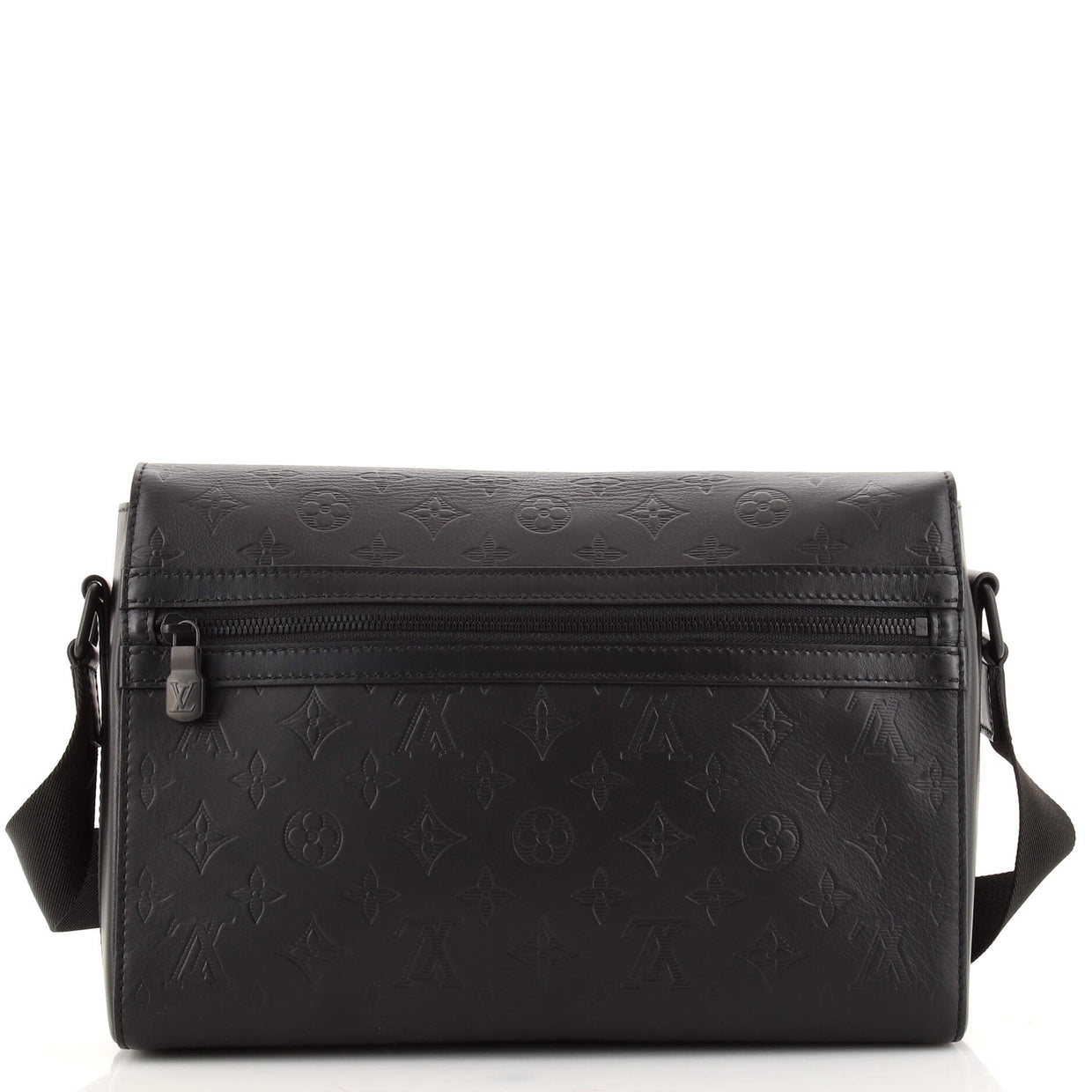 Louis Vuitton Sprinter Messenger Bag Monogram Shadow Leather Black ...