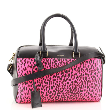 Saint Laurent Classic Baby Duffle Bag Printed Leather