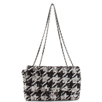 Chanel Flap Bag Multicolor Sequins Medium