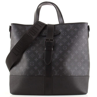 Louis Vuitton Saumur Tote Monogram Eclipse Canvas