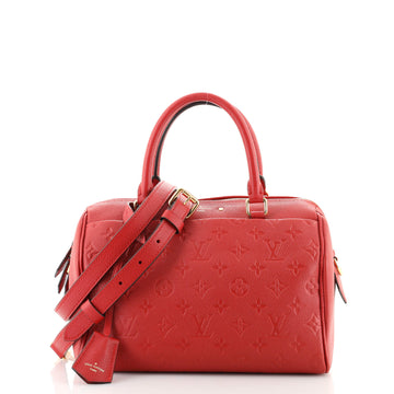 Louis Vuitton Speedy Bandouliere NM Bag Monogram Empreinte Leather 25