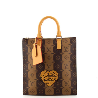 Louis Vuitton Nigo Sac Plat Cross Limited Edition Stripes Monogram Canvas