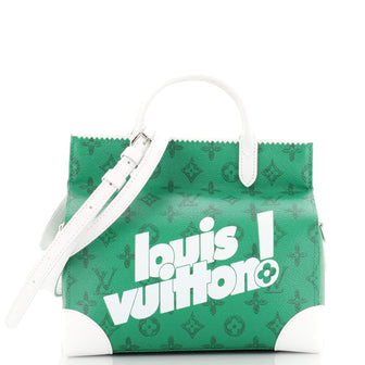 Louis Vuitton Litter Bag Everyday Signature Vintage Monogram Canvas