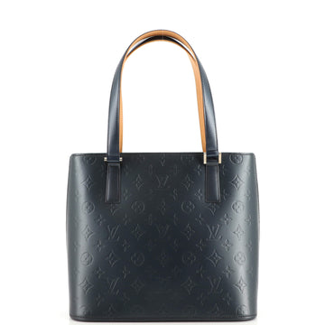 Louis Vuitton Mat Stockton Handbag Monogram Vernis