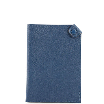 Hermes Tarmac Passport Holder Leather