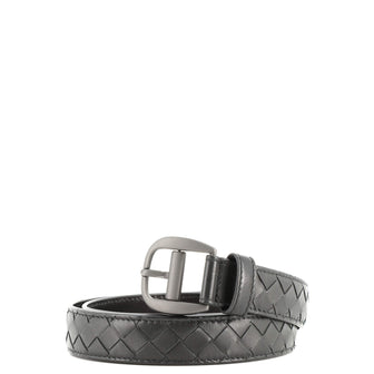 Bottega Veneta Buckle Belt Intrecciato Nappa Thin