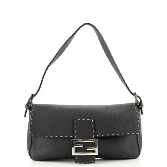 Fendi Selleria Baguette Bag Leather