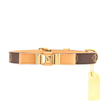 Louis Vuitton Baxter Dog Collar Monogram Canvas XS