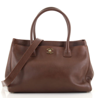 Chanel Cerf Executive Tote Leather Medium