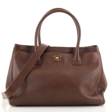 Chanel Cerf Executive Tote Leather Medium