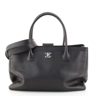 Chanel Cerf Executive Tote Leather Medium