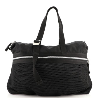 Bottega Veneta Panel Tote Bag Jacquard Nylon