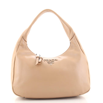 Prada Convertible Zipped Hobo Grace Lux Medium