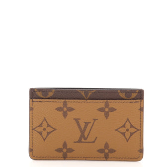 Louis Vuitton Card Holder Reverse Monogram Canvas