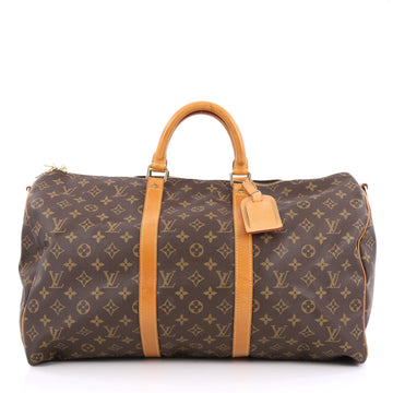 Louis Vuitton Keepall Bandouliere Bag Monogram Canvas 50