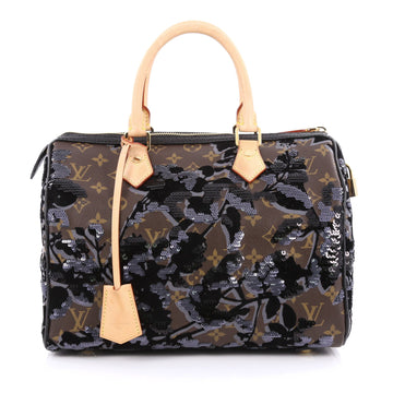 Louis Vuitton Speedy Handbag Limited Edition Fleur De Jais 30