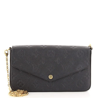 Louis Vuitton Felicie Pochette Monogram Empreinte Leather