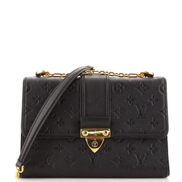Louis Vuitton Saint Sulpice Handbag Monogram Empreinte Leather PM