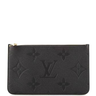 Louis Vuitton Neverfull Pochette Monogram Empreinte Giant Large