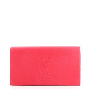 Saint Laurent Belle de Jour Clutch Leather Large
