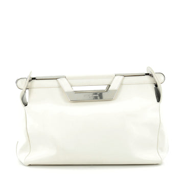 Balenciaga Ray Doctor Bag Leather White