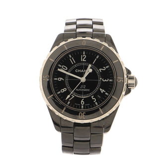 Chanel J12 Automatic Watch Ceramic and Stainless Steel 38