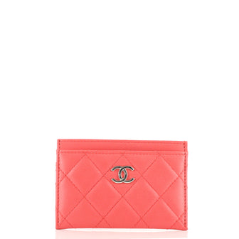 Chanel Classic Card Holder Quilted Lambskin
