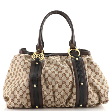 Gucci Interlocking Tote GG Canvas Medium