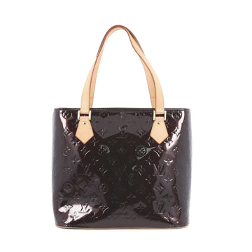 Louis Vuitton Houston Handbag Monogram Vernis Red