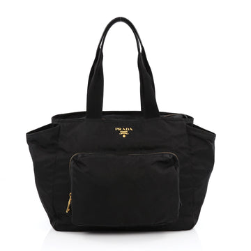 Prada Necessaire Diaper Bag Tessuto Black