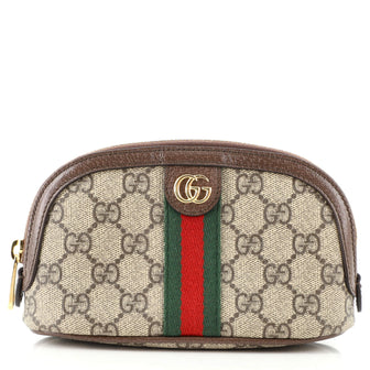 Gucci Ophidia Cosmetic Case GG Coated Canvas Medium