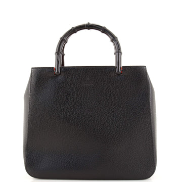 Gucci Vintage Bamboo Handle Bag Leather Small