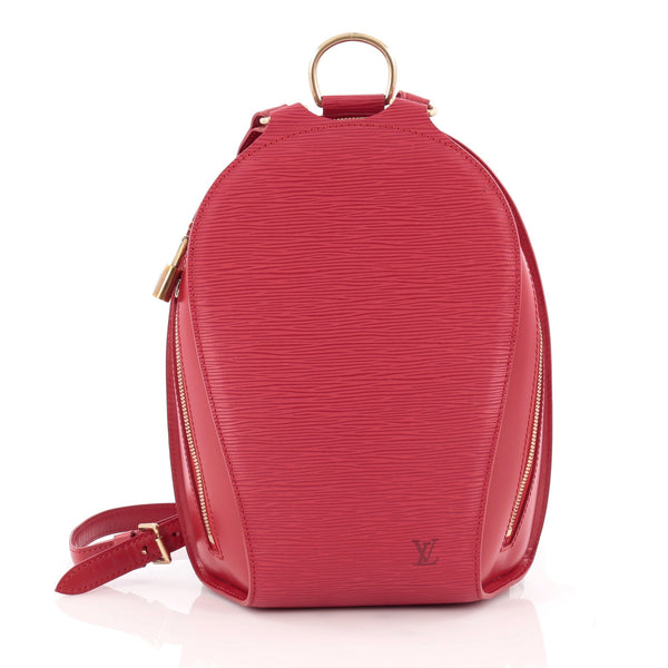 Buy Louis Vuitton Mabillon Backpack Epi Leather Red 1636401