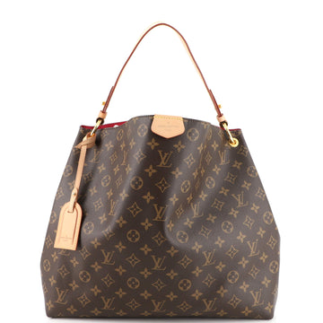 Louis Vuitton Graceful Handbag Monogram Canvas MM